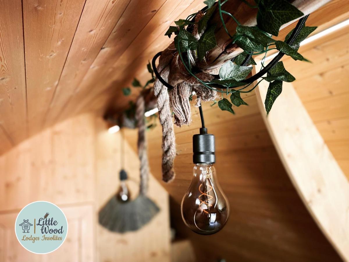 Little Wood Lodges Insolites Bailly-aux-Forges Exterior foto