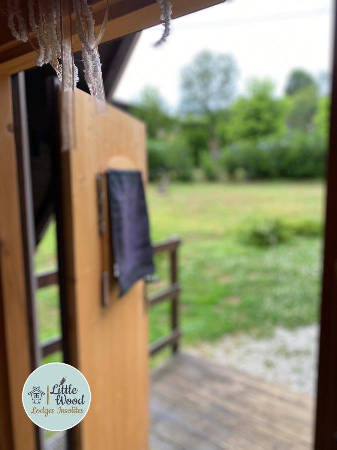 Little Wood Lodges Insolites Bailly-aux-Forges Exterior foto