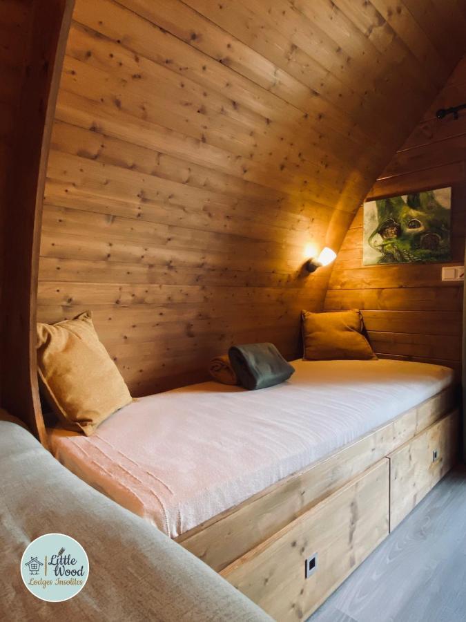 Little Wood Lodges Insolites Bailly-aux-Forges Exterior foto