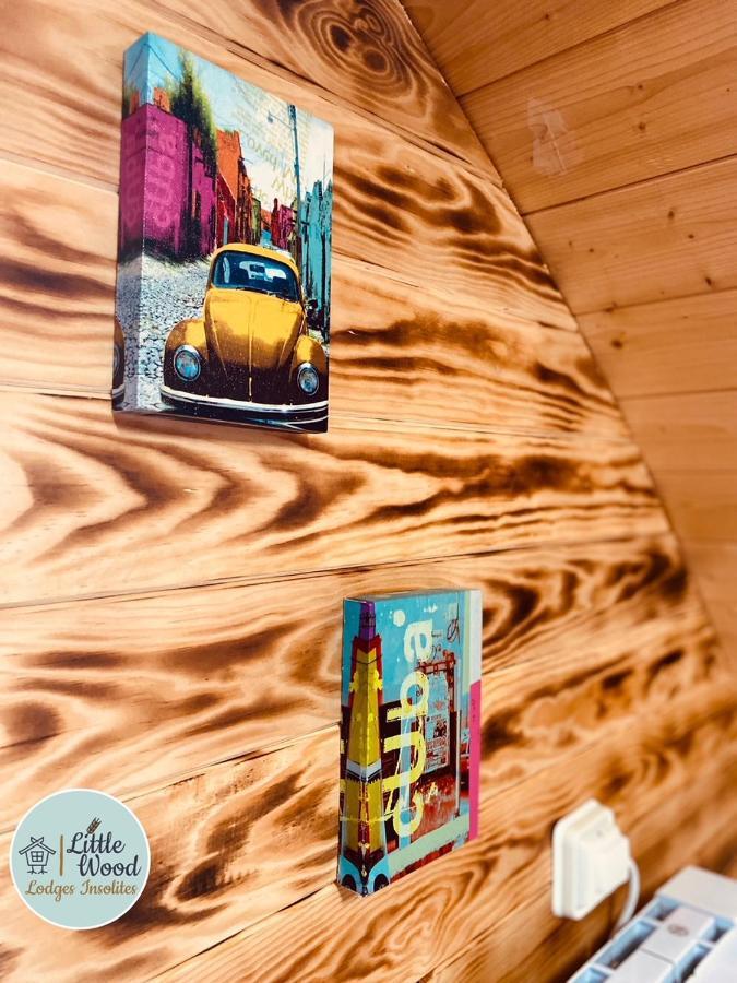 Little Wood Lodges Insolites Bailly-aux-Forges Exterior foto