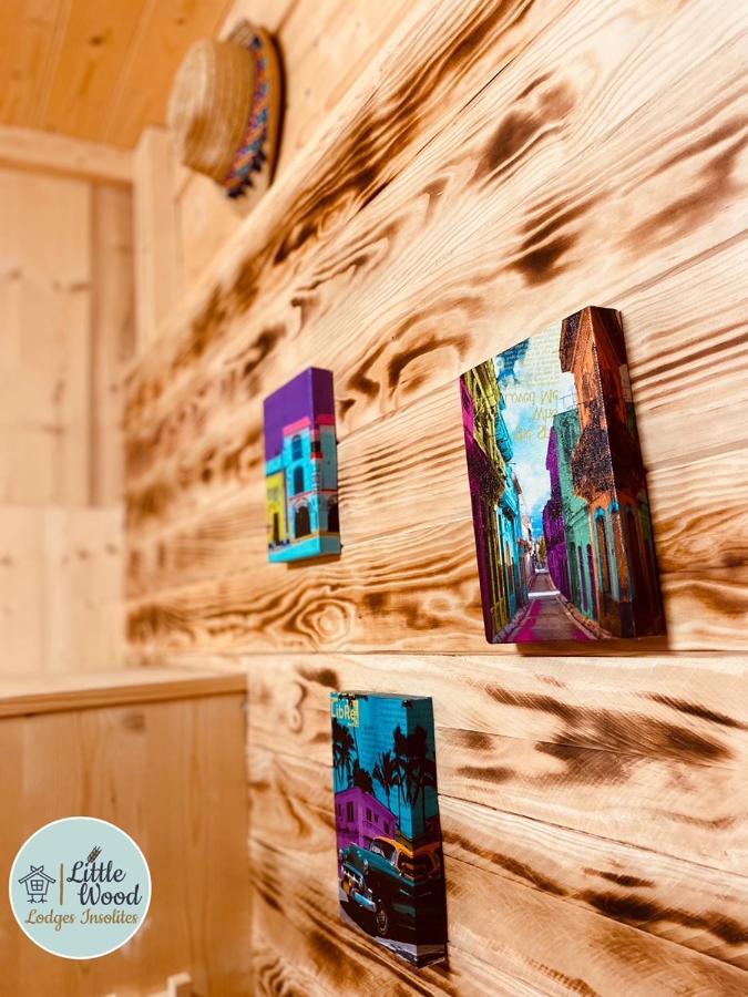 Little Wood Lodges Insolites Bailly-aux-Forges Exterior foto
