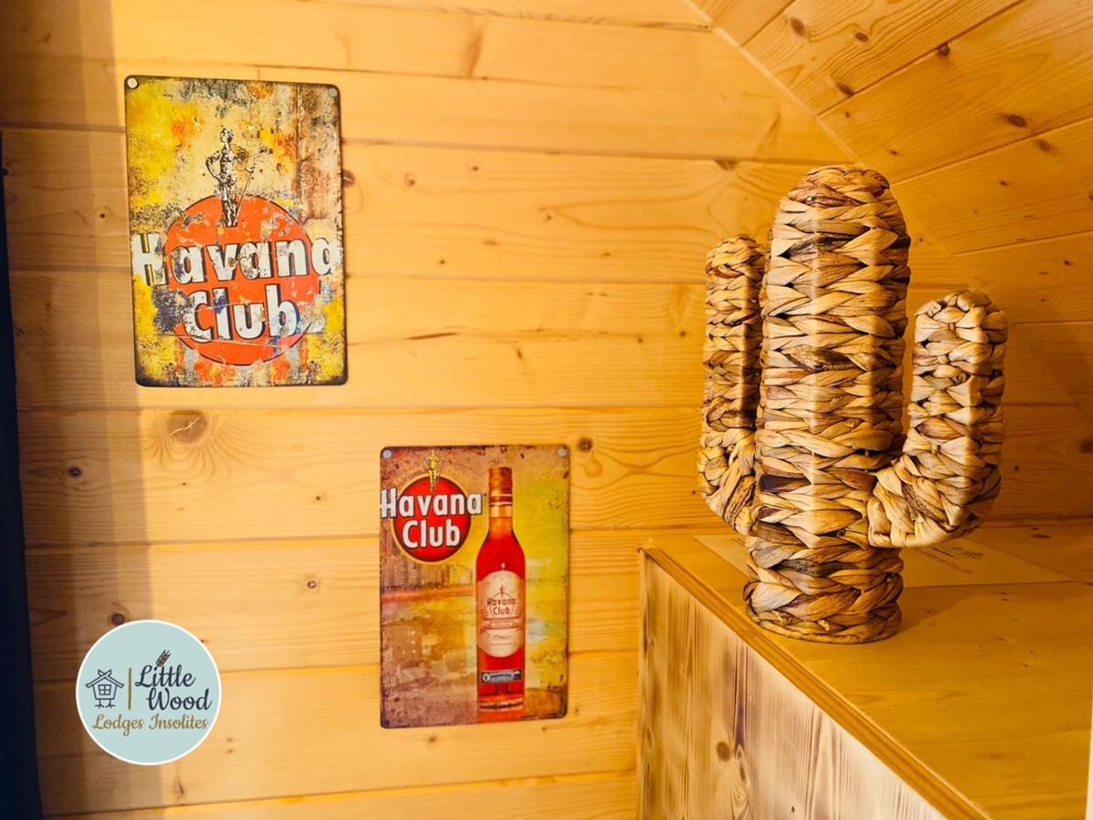 Little Wood Lodges Insolites Bailly-aux-Forges Exterior foto