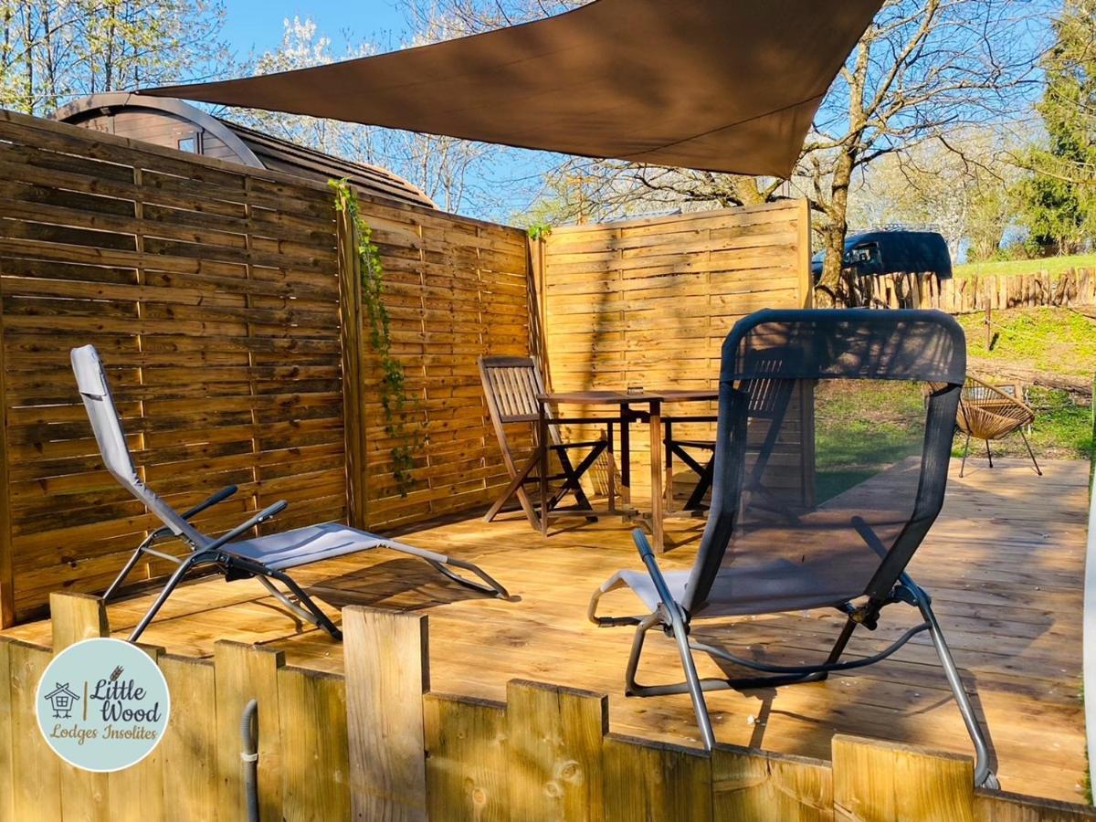 Little Wood Lodges Insolites Bailly-aux-Forges Exterior foto