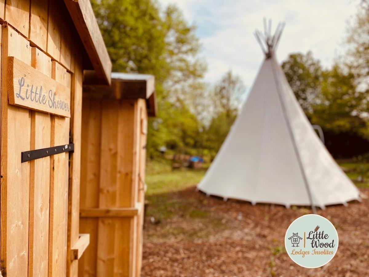 Little Wood Lodges Insolites Bailly-aux-Forges Exterior foto